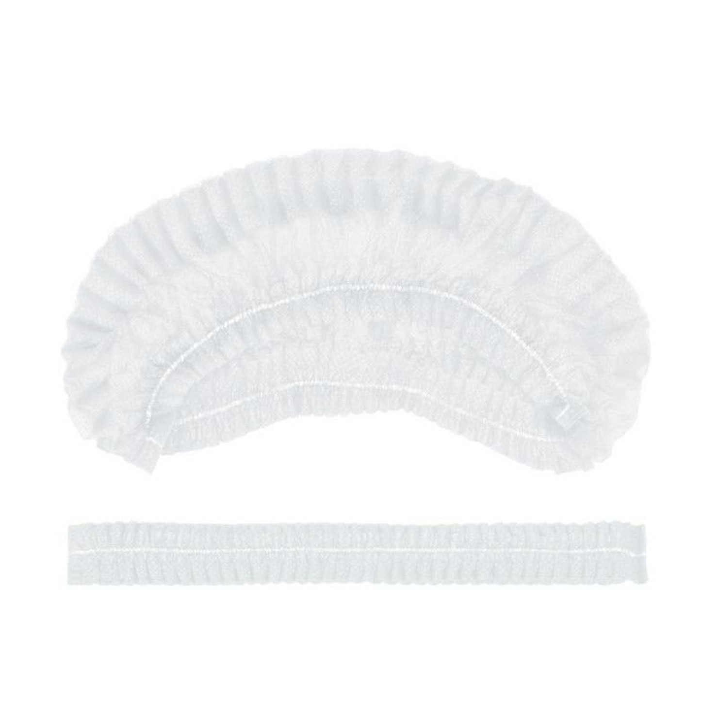 Шапочка нетканая. 18, белая, кх "гекса"). Шапочка нетканая. Шапочка-берет н/с спанбонд, белая, 14г/м2, 100шт/уп, аммекс-вэйда. Шапочка нетканая.