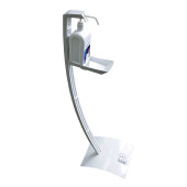 Держатель локтевой с педалью с пробкой-дозатором на стойке